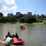Boat riding at Uhuru Park