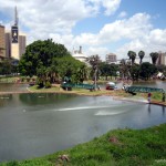 Foot bridges at Uhuru Park