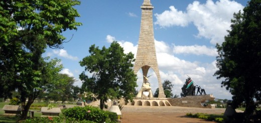 Independence monument at Uhuru Gardens