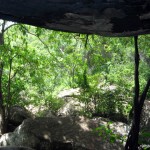 view from cave on ol donyo orok