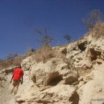 trail to the Longonot crater rim