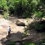 Riverbed on Oldonyo Orok