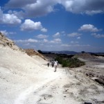 Exposed dry landscape near Olorgesailie