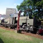 Water crane used by steam locomotives