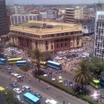 Ambassadeur Stage with view of Kenya National Archives