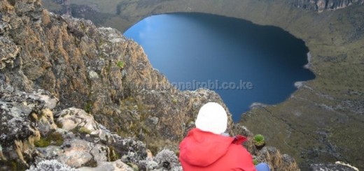 Lake Michaelson from the Temple