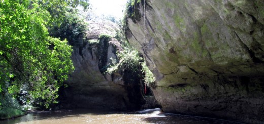 Mau Mau Caves on Mt Kenya